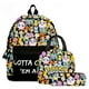 thumbnail image 1 of Kuromi Backpacks Teens Waterproof Bookbag for High School Girls Boys School Bag Anime Kawaii Cartoon School Bag Mochila, 1 of 3
