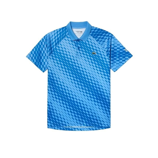 Polera Lacoste Polo Novak Djokovic Azul Tenis Padel