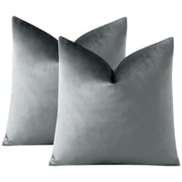 Wyj Hogar - Pack De 02 Fundas De Cojín De Terciopelo Suave 45X45 Mod10