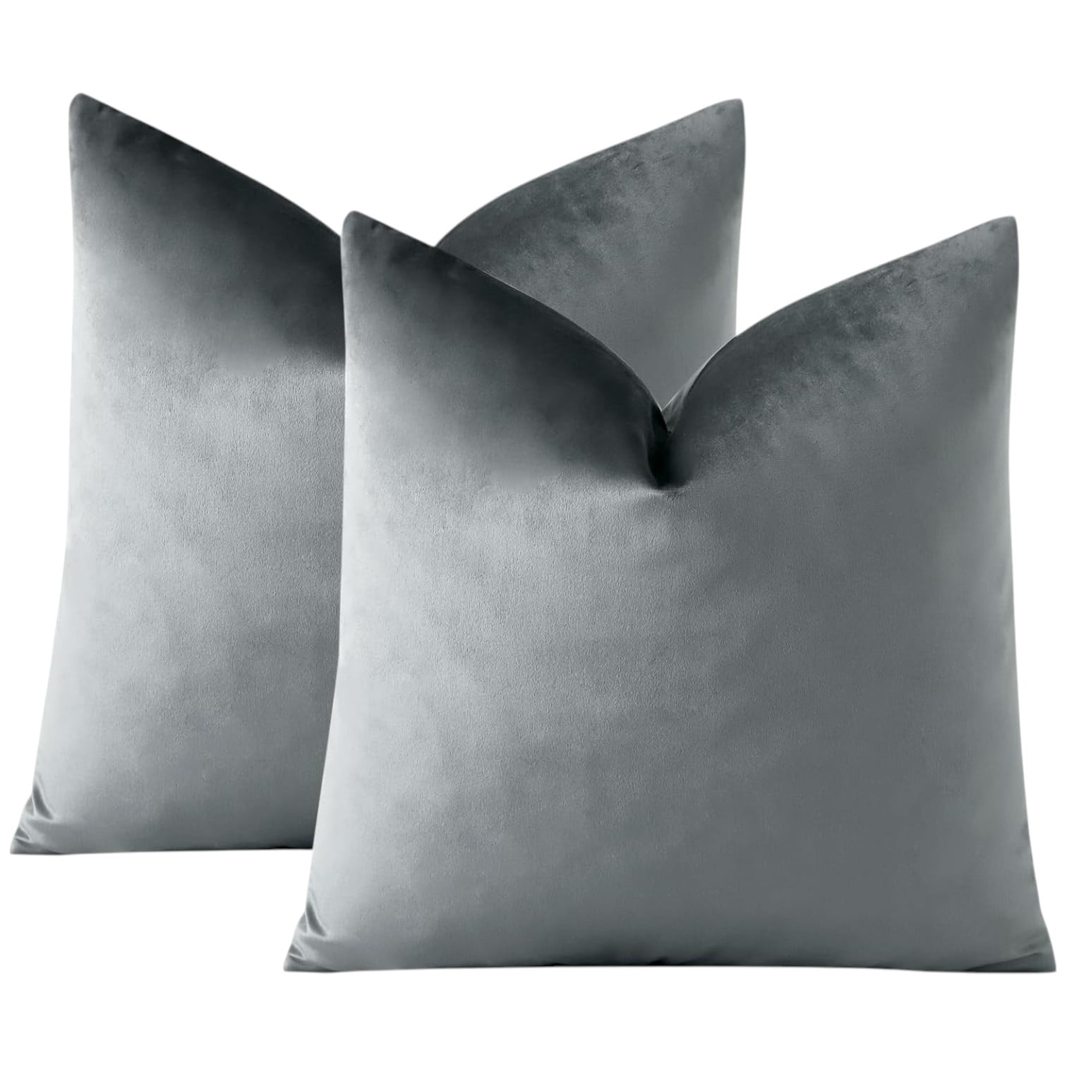 Wyj Hogar - Pack De 02 Fundas De Cojín De Terciopelo Suave 45x45 Mod10