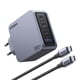 thumbnail image 3 of CARGADOR GAN TECH FAST SLIM 160W 3 USB-C / 1 USB-A&nbsp; + CABLE USB-C/USB-C&nbsp; 1.5M 240W MAX UGREEN X763, 3 of 4