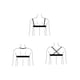 thumbnail image 4 of Bikini estilo sostén push up negro Talla XL, 4 of 5