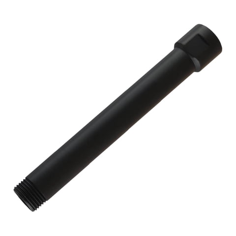 Magideal - Brazo De Extensión De Ducha, Tubo De Extensión De Brazo De Ducha, Varilla A Prueba De Fugas, 20Cm, Extensor De Cabezal De Ducha Fácil De Instalar Para Negro