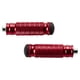 thumbnail image 1 of 2 Reposapiés Traseros Para Motocicleta, Pernos De 8mm, Reemplazan El Pedal Del Asiento Trasero De Aluminio, Color Rojo, 1 of 5