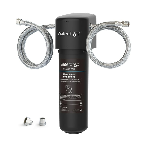 Sistema de Filtro de Agua Waterdrop 10UA Bajo Fregadero 8000 Gal