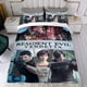 thumbnail image 4 of Resident Evil Conjunto de sábanas temático, trío de piezas, cómodo y amigable con la piel, diseño único, regalo de decoración para el hogar para familiares, amigos y fans, 90 cm * 190 cm, 4 of 6