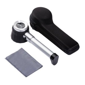 Ioensy - Lupa 45X Con Luces Led Lente De Aumento Para Inspección De Monedas Led Blanco