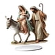 thumbnail image 1 of Decoración De Natividad De Jesús Ornamento Acrílico Plano Para Amigos De La Sala De Estar Amigos, 1 of 5