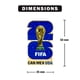 thumbnail image 3 of Imán HONAV Copa Mundial de la FIFA país anfitrión EE. UU. oficial, 3 of 3