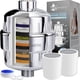 thumbnail image 1 of Filtro de cabezal de ducha Aqua Earth Hard Water con vitamina C, 1 of 7