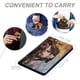 thumbnail image 4 of GODZILLA Porta Pasaporte y Cartera de Viaje Premium de Cuero PU, Funda de Pasaporte Bloqueo RFID con Ranuras para Tarjetas de Crédito, Estuche para Libro de Pasaporte para Familia 10cm × 15cm, 4 of 6