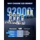 thumbnail image 4 of Kit combinado de bombillas LED Marsauto 9005 H11 5202 para Chevy, 6 unidades, 4 of 7