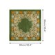 thumbnail image 3 of INSPIRE CHIC Pañuelo Cuadrado de Satén para Mujer 35" Grande Cachemira Simétrica Pañuelo de Seda para el Cabello Envoltura para Dormir Bandanas 90x90cm Verde, 3 of 6
