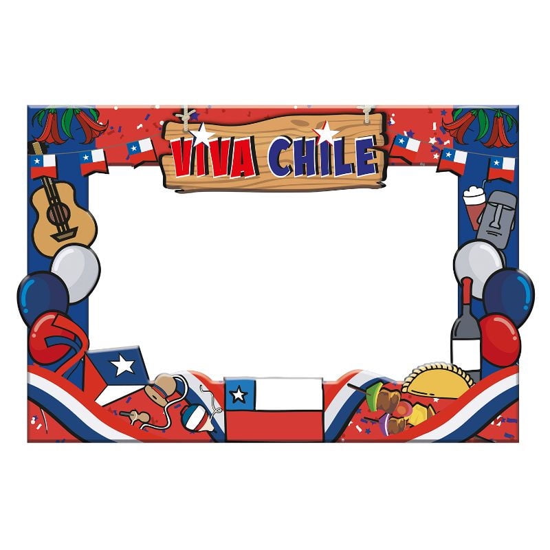 Marco Selfie Fiestas Patrias 79X58 Cm Big Party