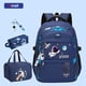 thumbnail image 1 of Elementary Student Backpack Children New School Bags for Boys Kids Schoolbags Waterproof Book Bag With Lunch Bag Pencil case, 1 of 3