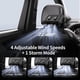 thumbnail image 3 of Ventilador portátil para coche Socool recargable de 5 velocidades y rotación 360°, 3 of 7