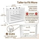 thumbnail image 2 of Caja De Almacenamiento Para Router Montaje En Pared Blanca 28 Cm, 2 of 9