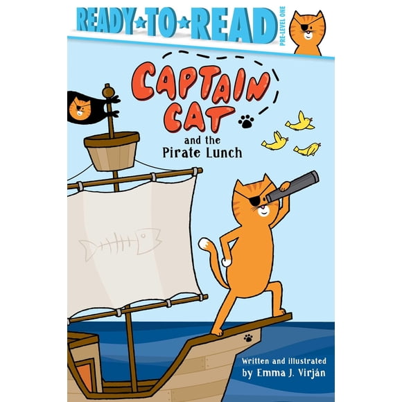 Simon Spotlight – Capitán Gato y el Almuerzo de Pirata: Lectura Preparada Nivel Pre‑1