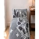 thumbnail image 4 of Cobertor De Jacquerd Con Maripozas King Color Gris, 4 of 4