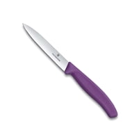 Cuchillo Victorinox Swiss Classic Para Pelar, 10 Cm, Recto, Morado