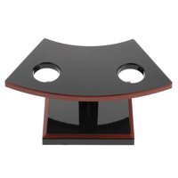 Magideal - Estante De Almacenamiento De Rollo Japonés, Soporte De Exhibición De Cono, Bandeja De Exhibición Decorativa Multiusos Para Sushi, Mesa De Cocina Para 2 Agujeros