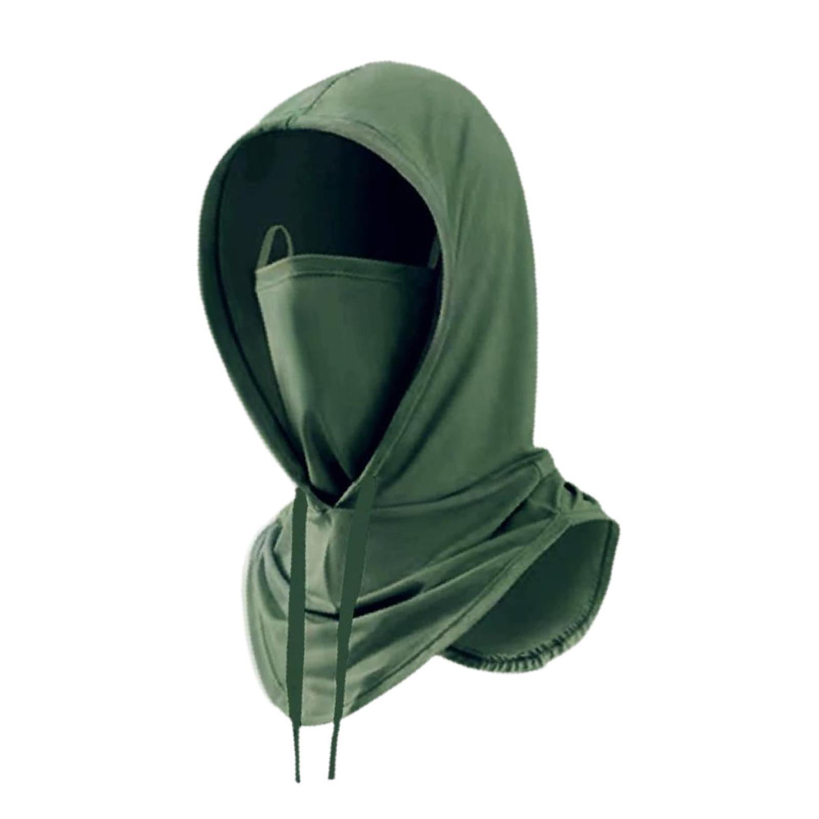Ioensy - Mascarilla De Protección Solar Cubierta De Cuello Transpirable Para Actividades Al Aire Libre Montar Verde