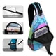 thumbnail image 4 of Luna Petunia Riñonera Bandolera con Estampado Integral para Hombres y Mujeres, Bolso Cruzado Gráfico de Tendencia, Mochila de Hombro Streetwear para Ciclismo y Deportes, Riñonera Versátil Casual, 4 of 6