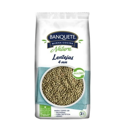 Lentejas 4 Mm Bolsa 1 Kg Banquete