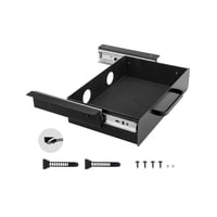 Cajón Para Debajo Del Escritorio Vevor, 13 Pulgadas, Deslizable, Ancho, Para Oficina Y Hogar