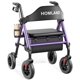 thumbnail image 1 of Andador Plegable HOMLAND con Asiento y Ruedas de 20 cm, 1 of 7
