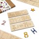 thumbnail image 1 of Plantillas de dibujo de madera Nakleo Woody Shapes para niños, set de 15, 1 of 5