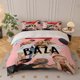 thumbnail image 1 of Collage Design Themed Bedding Three-piece Set Duvet Cover and Pillowcase Set Soft and Comfortable, 1 of 1