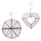 thumbnail image 4 of Bola De Hierro Retro Y Maceta Suculenta En Forma De Corazón, Maceta Colgante De Metal, Soporte Para Plantas, 4 of 6