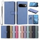 thumbnail image 1 of Cartera para Google Pixel 11 Pro con Bolsillo de Tarjetas, Azul, 1 of 6