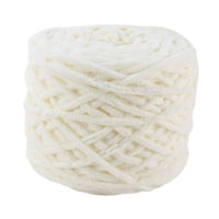 Bothyi - Hilo De Chenilla Grueso, Suave Y Grueso, Para Mantas De Punto Y Gorros De Felpa, Color Blanco