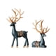 thumbnail image 1 of Colecciones De Figuras De Renos Ornamento Creativo Para La Decoración Del Hogar Escritorio Azul, 1 of 3