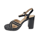 thumbnail image 2 of SANDALIAS DE FIESTA BONNY FRANCCO NEGRO CHAROL MUJER 406-0009 - Talla 37, 2 of 6