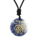 thumbnail image 4 of Collar Colgante Cho KU Rei Símbolo Joyas Regalos Color Vibrante Para Cumpleaños Azul Cielo, 4 of 5