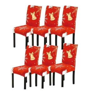 Rouss - Pack De 6 Fundas Para Sillas De Navidad N05