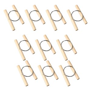 Magideal - 10 Piezas De Alambres Cortadores De Arcilla, Herramientas De Corte, Artesanías, Herramientas Portátiles De Cerámica Para Manualidades, Bricolaje Para