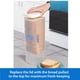 thumbnail image 4 of Bread Box Buddeez Bread Buddy Fresh - Recipiente de almacenamiento, color blanco, 4 of 9