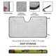 thumbnail image 2 of Parasol para Auto Desmarcar Taz-Mania 140cm x 76cm, 2 of 6