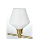 thumbnail image 4 of Aplique de Pared Living District Gene 2 en Vidrio Dorado Satinado, 4 of 9
