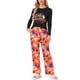 thumbnail image 2 of Conjuntos de Pijamas a Juego de Halloween para la Familia INSPIRE CHIC Estampado de Calabaza Lindo Manga Larga Top y Pantalones Ropa de Descanso 2XL Naranja ["Hombres"], 2 of 5