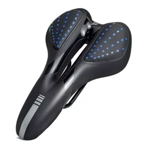 Center Web - Sillin De Biciclata Gel Negro Azul