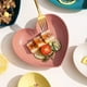 thumbnail image 4 of Plato para servir en forma de corazón, vajilla de cocina fácil de usar y versátil para fiestas, reuniones y bodas. Mantenimiento sin esfuerzo., 4 of 5