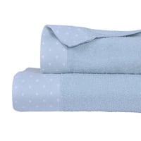 Mashini - Set 2 Toallas Elite 450 Celeste