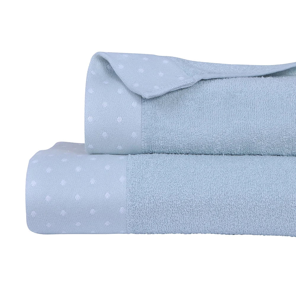 Mashini - Set 2 Toallas Elite 450 Celeste