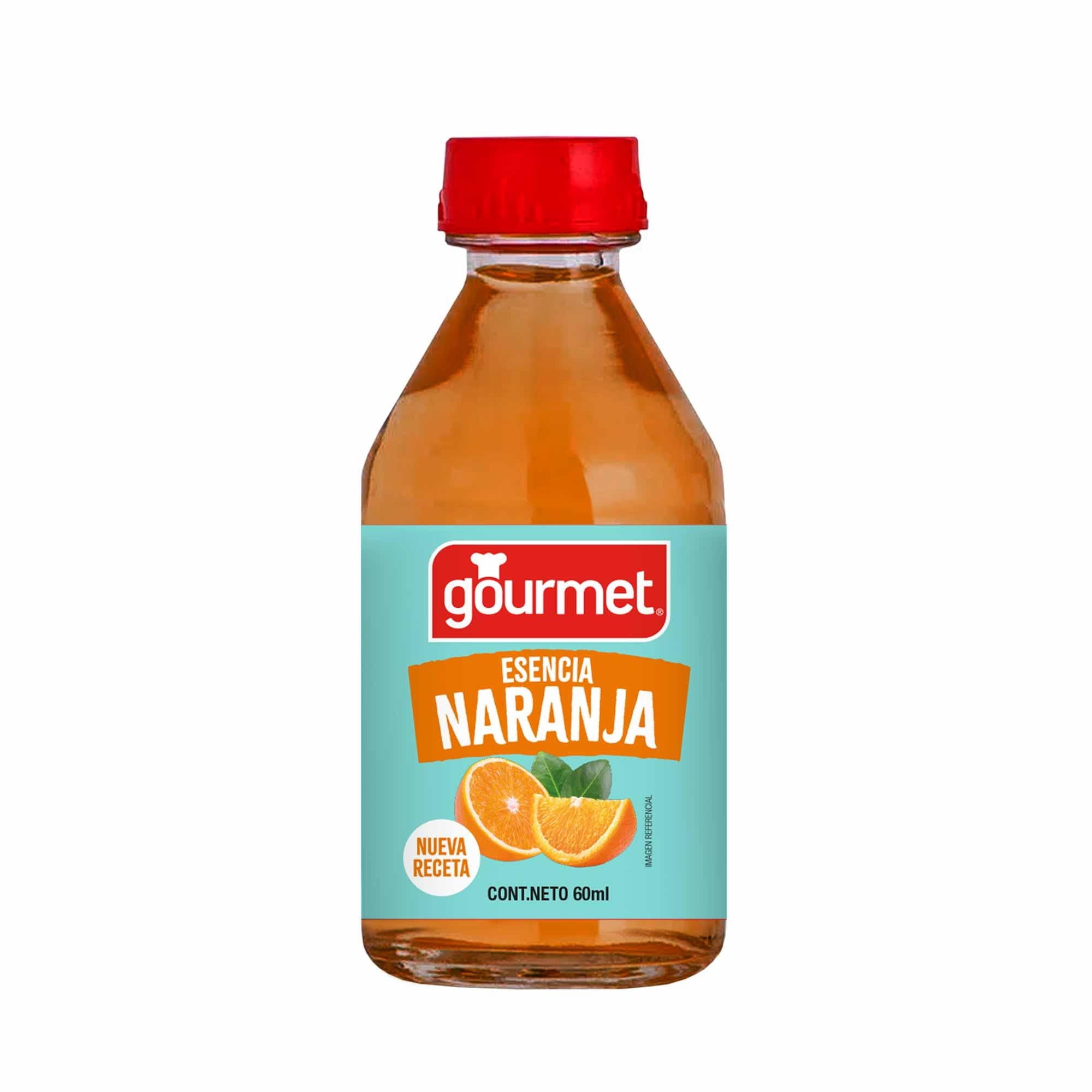 Esencia Naranja Frasco 60 ml Gourmet