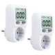 thumbnail image 1 of Monitor De Potencia Retroiluminación Watt Meter Wattmeter Tester Monitor Power Para Hotel, 1 of 5